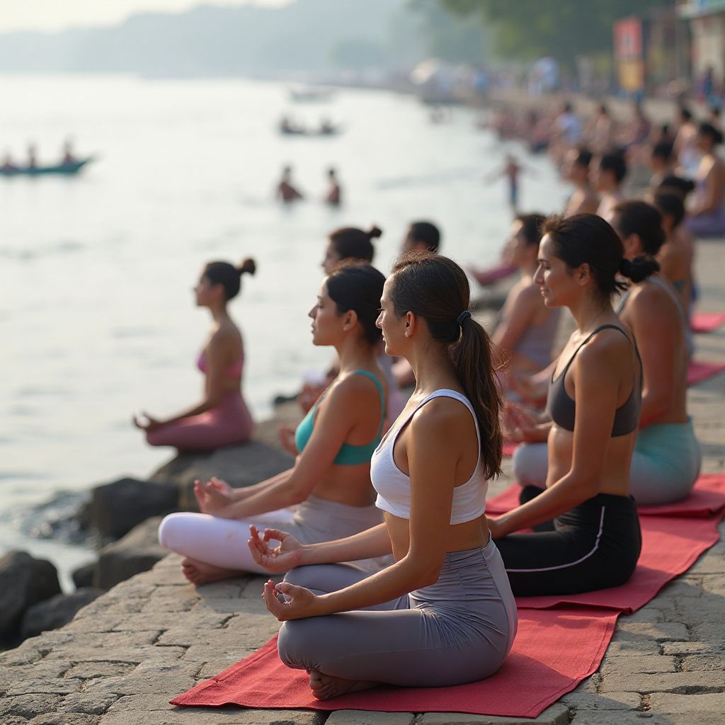 ધ્યાન માં અમારા યોગ શિક્ષકો